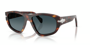 24/S3 - Havana with Polarized Light Blue Gradient Dark Blue Lenses