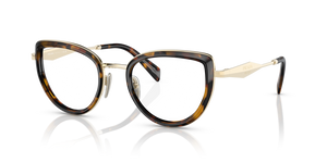 VAU1O1 - Honey Tortoise with Clear Lenses