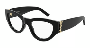 001 - Black with Clear Lenses