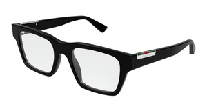 001 - Black with Clear Lenses