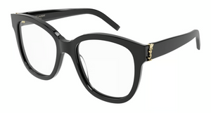 001 - Black with Clear Lenses