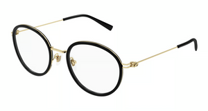 004 - Black with Clear Lenses
