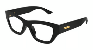 001 - Black with Clear Lenses