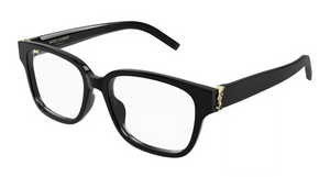 001 - Black with Clear Lenses