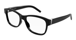 001 - Black with Clear Lenses