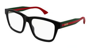 001 - Black with Clear Lenses