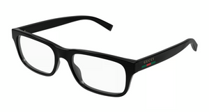 001 - Black with Clear Lenses