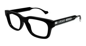 001 - Black with Clear Lenses