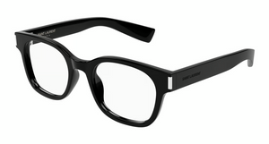 001 - Black with Clear Lenses