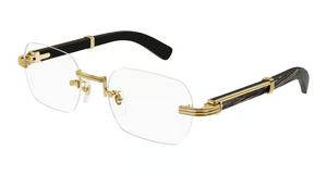 001 - Gold with Clear Lenses