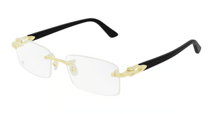 001 - Gold with Clear Lenses