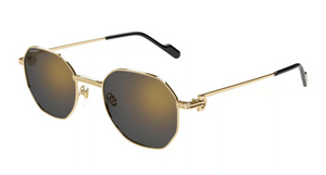 001 - Gold With Grey Lenses