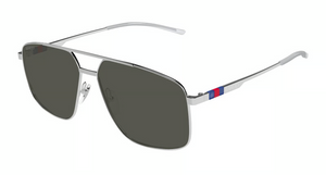 001 - Silver with Grey Lenses