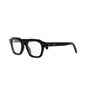 001 - Shiny Black with Clear Lenses