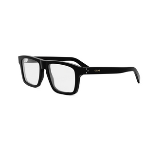 001 - Shiny Black with Clear Lenses
