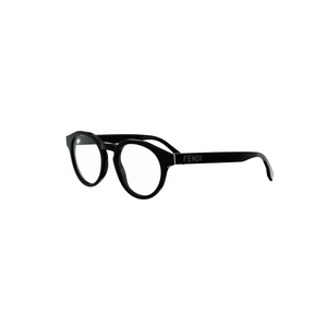 001 - Shiny Black with Clear Lenses