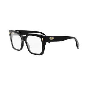 001 - Shiny Black with Clear Lenses