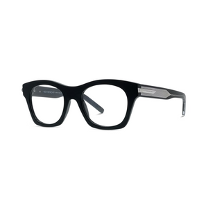 001 - Shiny Black with Clear Lenses