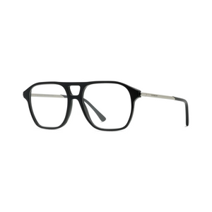 001 - Shiny Black with Clear Lenses