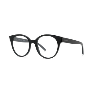 001 - Shiny Solid Black with Clear Lenses