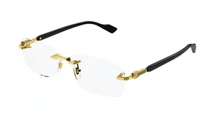 001 - Black with Clear Lenses