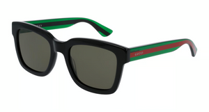 002 - Black with Green Lenses