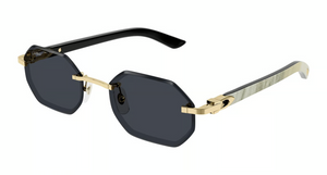 002 - Gold With Grey Lenses