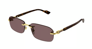 002 - Gold with Brown Lenses