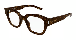 002 - Havana with Clear Lenses