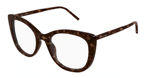 002 - Havana with Clear Lenses