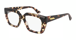 002 - Havana with Clear Lenses