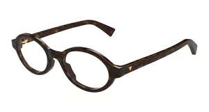 002 - Havana with Clear Lenses