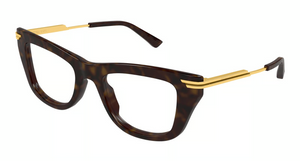 002 - Havana with Clear Lenses