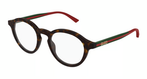 002 - Havana with Clear Lenses