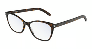 002 - Havana with Clear Lenses