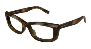002 - Havana with Clear Lenses