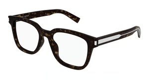 002 - Havana with Clear Lenses