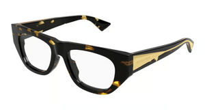 002 - Havana with Clear Lenses