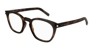 002 - Havana with Clear Lenses