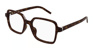 002 - Havana with Clear Lenses