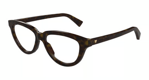 002 - Havana with Clear Lenses
