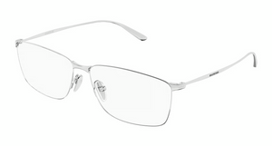002 - Silver with Clear Lenses