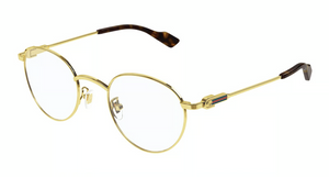 002 - Gold with Clear Lenses
