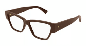 003 - Burgundy with Clear Lenses