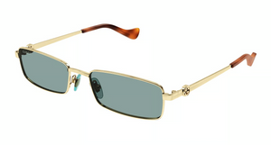 003 - Gold with Green Lenses