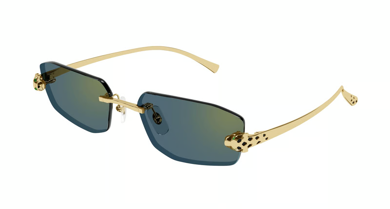 サングラス Cartier Cartier - CT0074S - 004 silver silver grey Cartier CT0474S Sunglasses - Cartier Authorized Dealer
