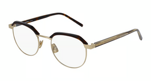 003 - Havana with Clear Lenses
