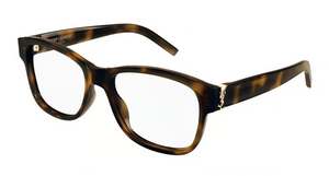 003 - Havana with Clear Lenses