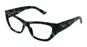 003 - Havana with Clear Lenses