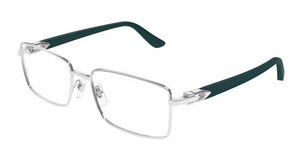 003 - Silver With Clear Lenses